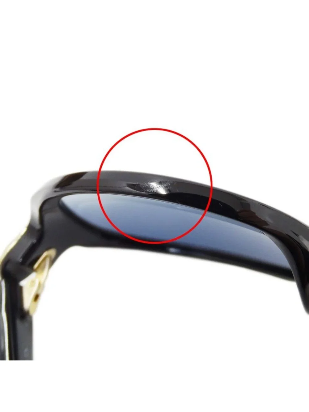 Gucci Sunglasses Interlocking G Black Blue S Gradient Eyewear